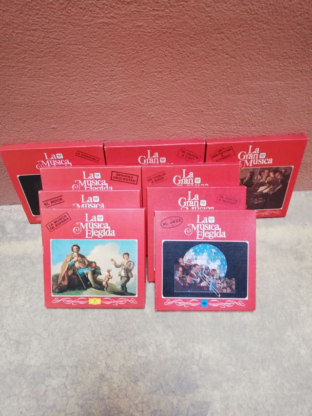 historia de la música 40 discos de vinilo