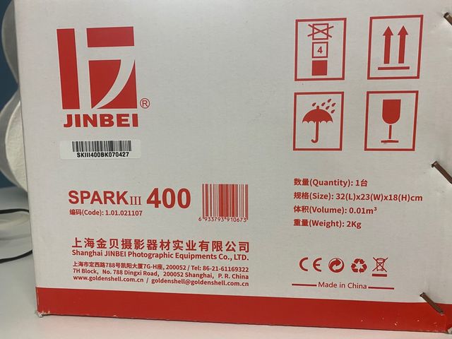 Kit de flash pro estudio fotografía