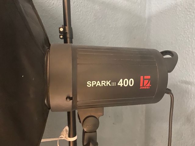 Kit de flash pro estudio fotografía