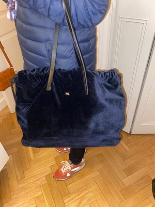 Bolso nuevo terciopelo Purificación Garcia de segunda mano por 25 EUR en  Alcobendas en WALLAPOP