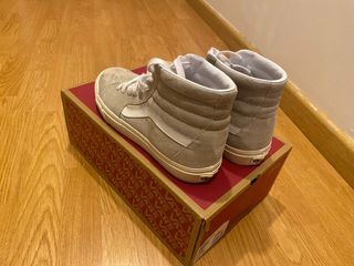 Zapatillas vans de bota beige de segunda mano por 60 EUR en San Antonio de  Benagéber en WALLAPOP