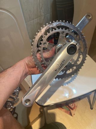 Pédalier Shimano Ultegra FC-6603/6600 – 172,5 Mm, Triple 3x10 Vitesses, Hollowtech II, Cyclo-cross