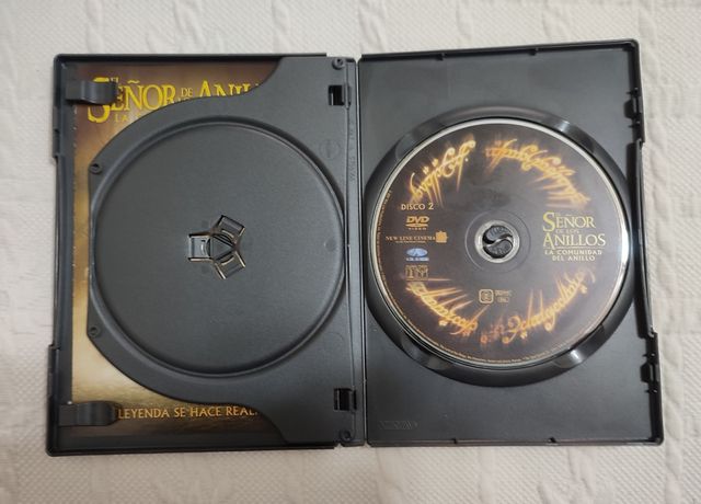 Película DVD "El Señor de los Anillos"
