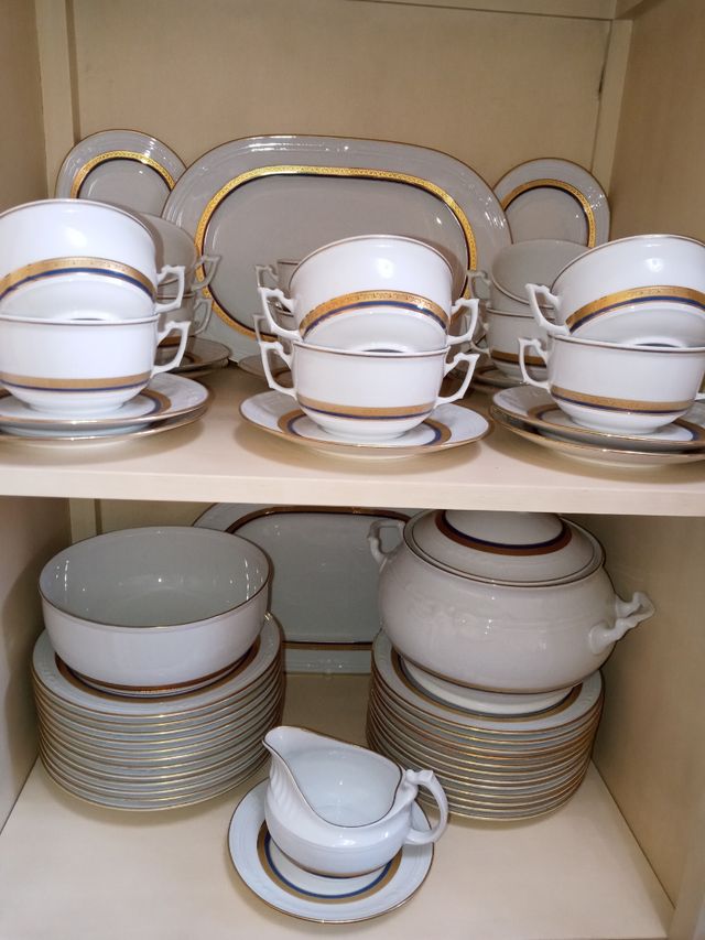 VAJILLA PORCELANA IRABIA OPERA COMPLETA