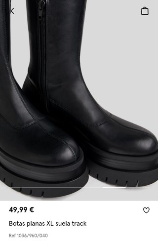 Botas altas Bershka de segunda mano por 22 EUR en Madrid en WALLAPOP