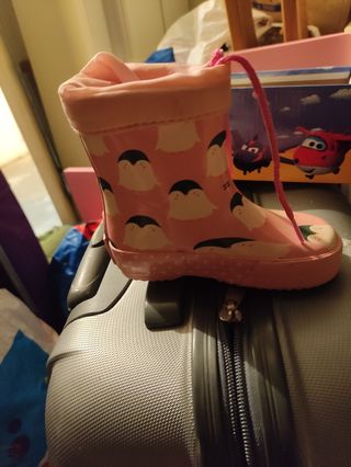 Botas de agua número 21 niña de segunda mano por 15 EUR en Sabadell en  WALLAPOP