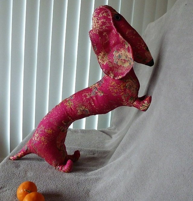 Perro de peluche ARTESANIA (NUEVO)