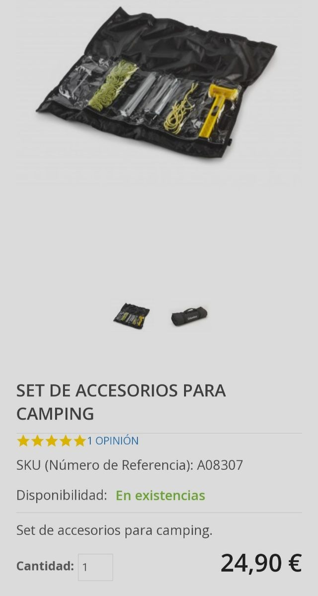 CAMPING SIN ESTRENAR !!!