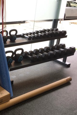 Soporte para hexagonales y pesas rusas