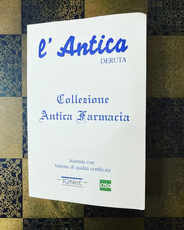 Vaso da Farmacia Deruta