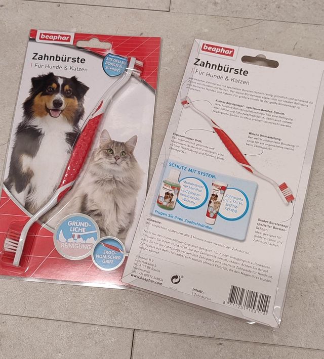 Cepillo dientes perro/gato