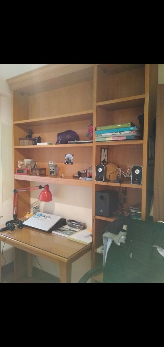 Estantería de 150 cm con mesa de 1 m