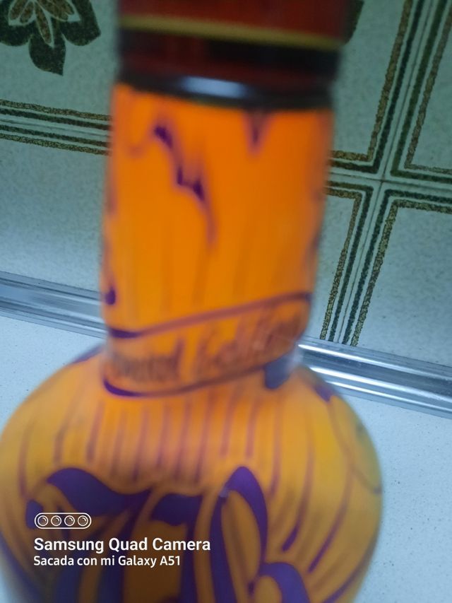 Botella de colección