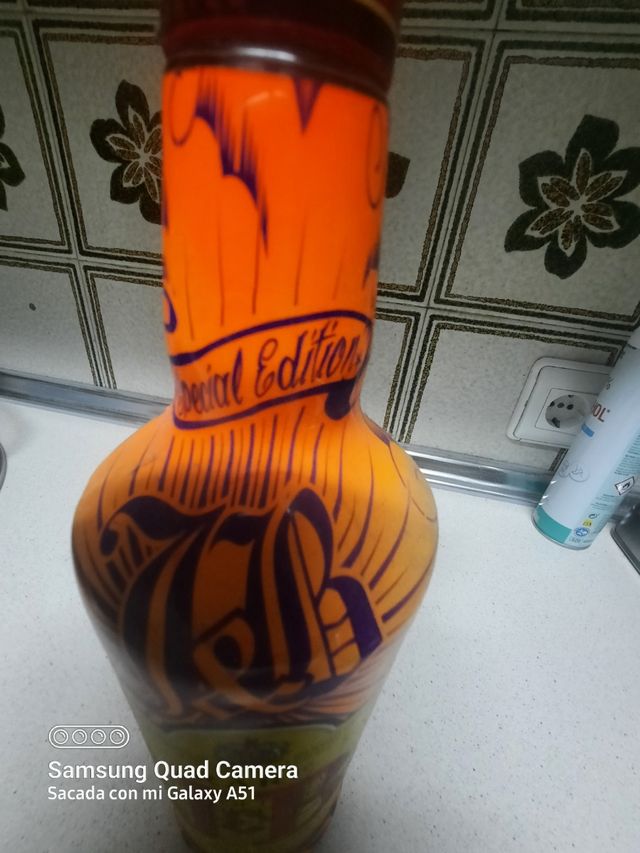 Botella de colección