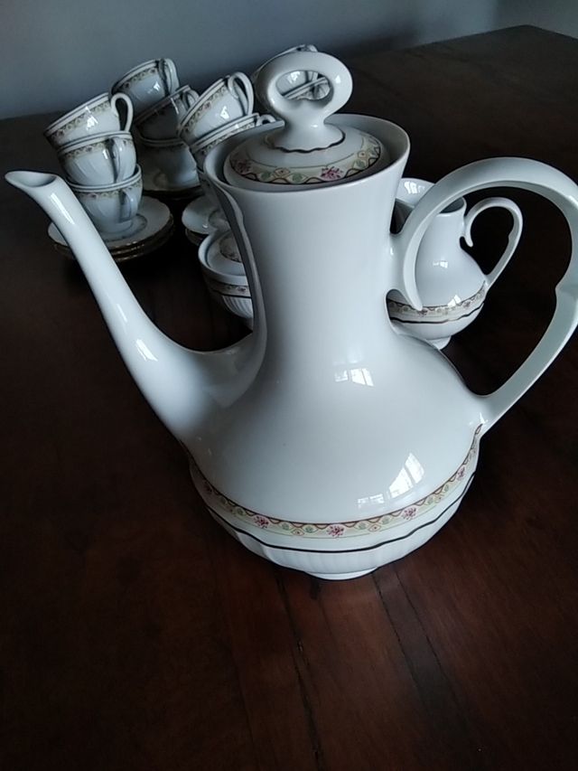 Juego de té porcelana