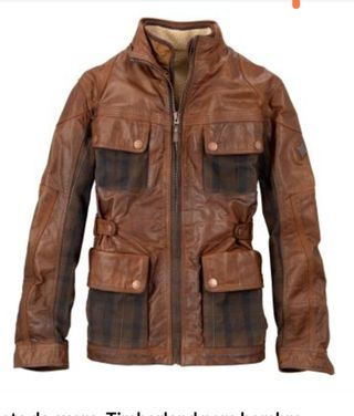 Cazadora de Piel Timberland de hombre de segunda mano por 200 EUR en  Cáceres en WALLAPOP