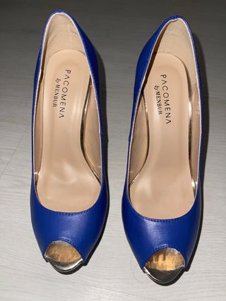 Zapatos salón Paco Mena by Menbur de segunda mano por 10 EUR en Fuente el  Saz de Jarama en WALLAPOP