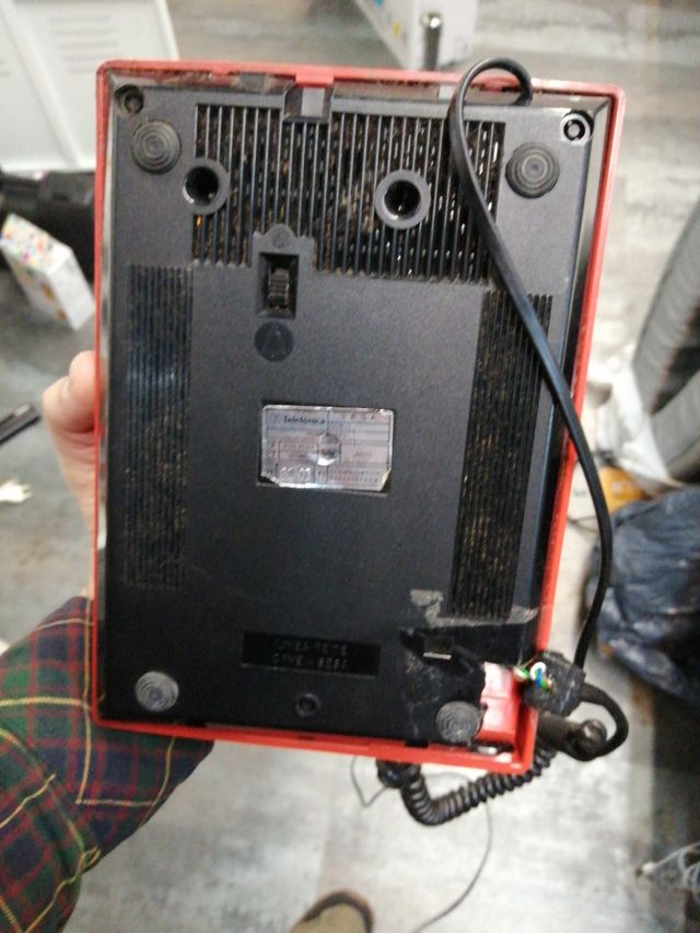 Teléfono antiguo Telefónica