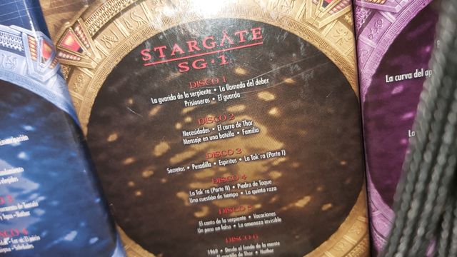 STARGATE SG1 Coleccionismo               