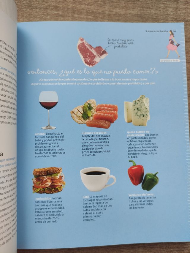 9 meses con bombo de Carlet Roney