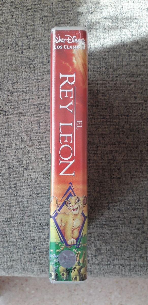 Película VHS el Rey León