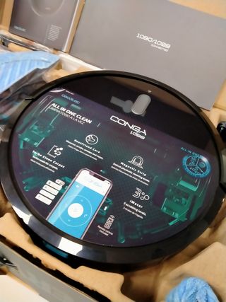 Robot aspirador Cecotec Conga 1099 - ref 183.B de segunda mano por 95 EUR  en Fuenlabrada en WALLAPOP