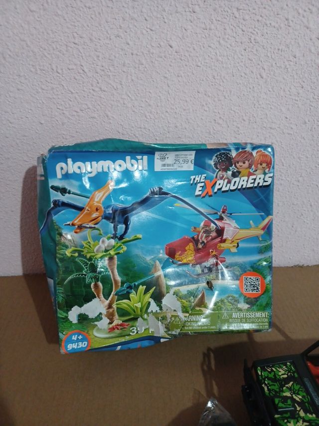 lote playmobil exploradores bolsas sin abrir
