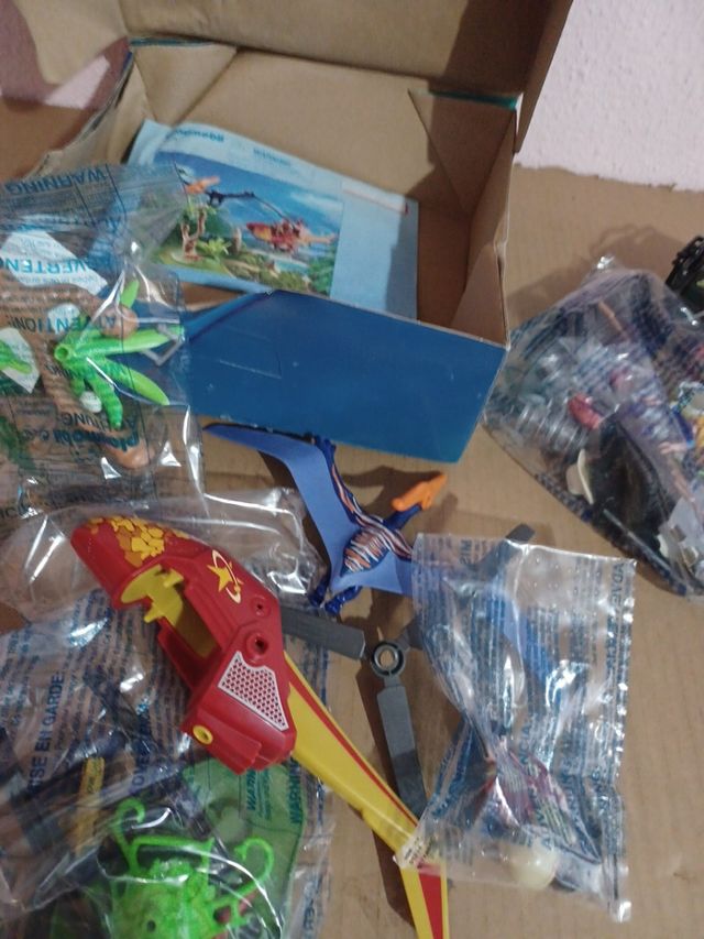 lote playmobil exploradores bolsas sin abrir