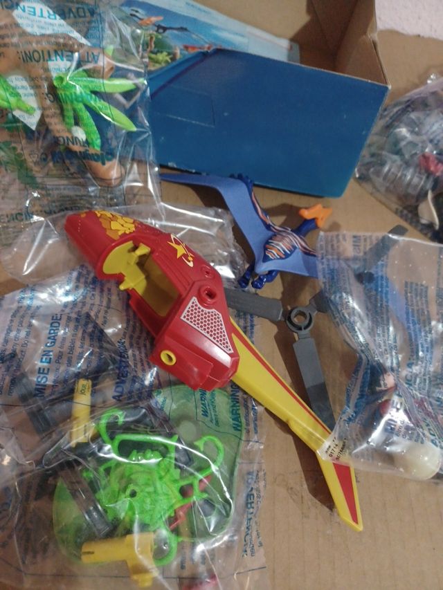 lote playmobil exploradores bolsas sin abrir