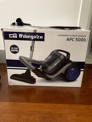 Aspirador cíclico sin bolsa orbegozo de segunda mano por 21 EUR en Madrid  en WALLAPOP