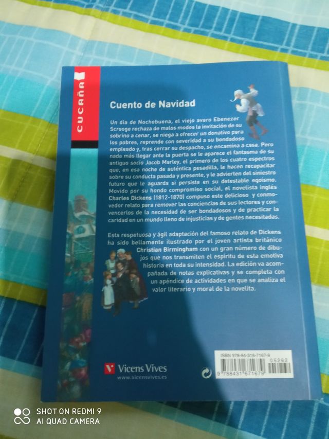 libro cuento de Navidad