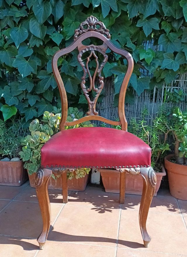  PRECIOSA SILLA VINTAGE.NUEVO PRECIO.