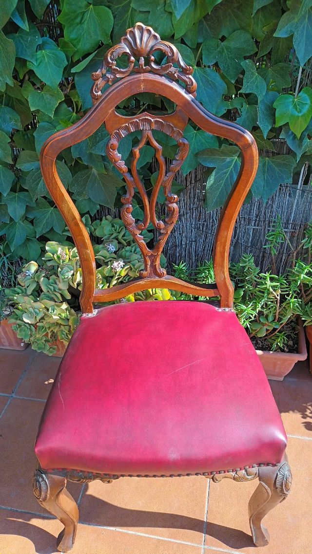  PRECIOSA SILLA VINTAGE.NUEVO PRECIO.