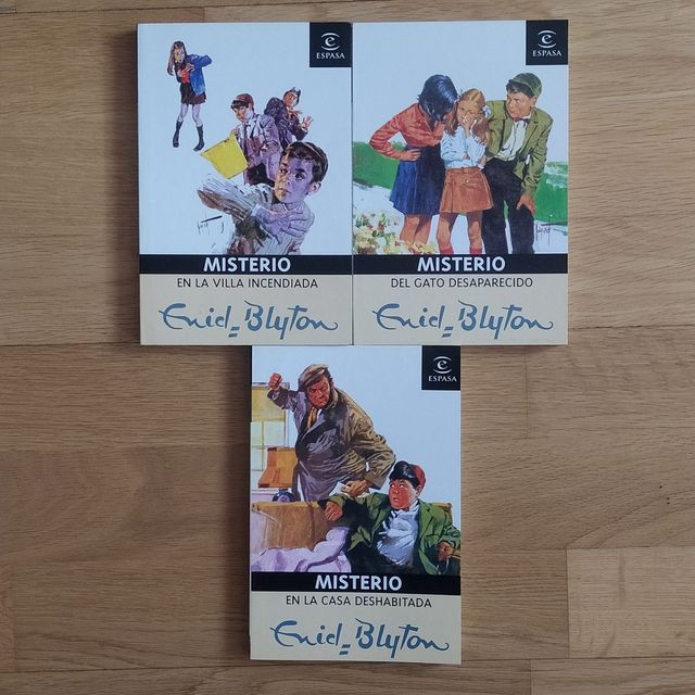 Colección Misterio de Enid Blyton 1-3