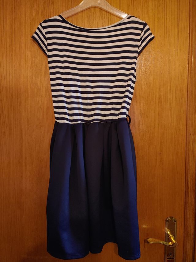 Vestido Marinero Elastico - Talla Unica - Nuevo