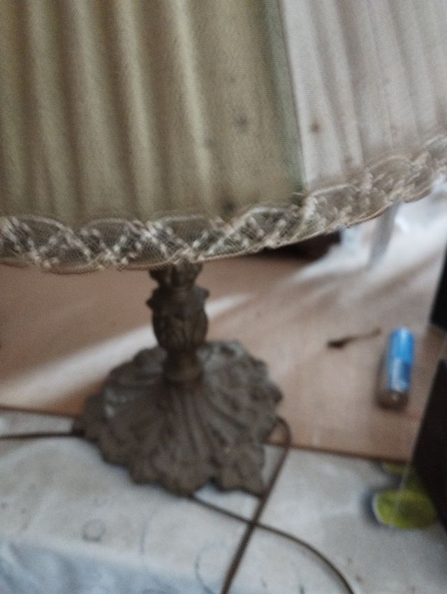 lamparas mesita antiguas