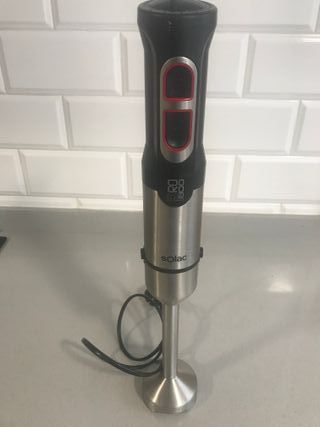 Batidora SOLAC PR800. Acero Inox 800W de segunda mano por 26 EUR en Madrid  en WALLAPOP