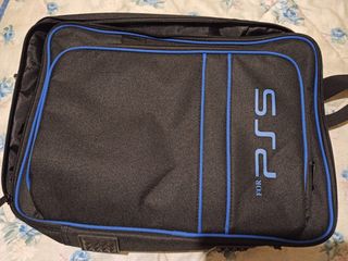 MALETA DE TRANSPORTE RÍGIDA GRIS PS5 Playstation 5 Accesorios PS5