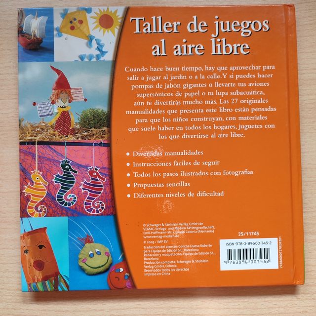 Libros de manualidades para niños
