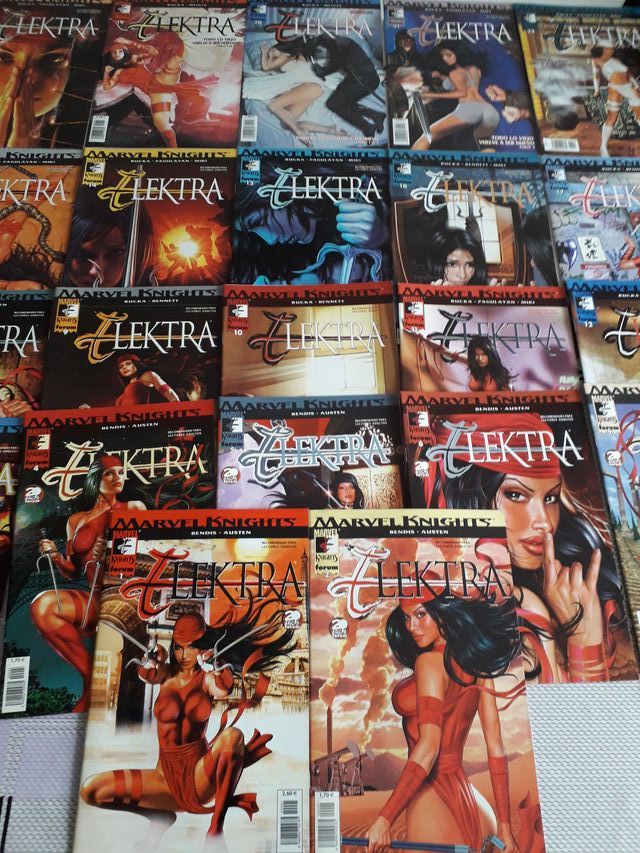 ELEKTRA MARVEL KNIGHIS COLECCION COMPLETA N-1 AL22