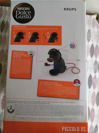 Máquina café Dolce Gusto Krups KP1A08SC de segunda mano por 39 EUR en Seijo  en WALLAPOP