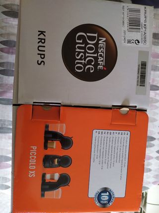 OFERTA: Cafetera Krups Piccolo XS Negra Ref: 3016661155628 -30% DTO.