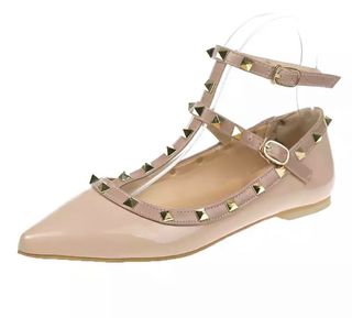 Zapatos planos tachuelas tipo Valentino de segunda mano por 12 EUR en  Córdoba en WALLAPOP