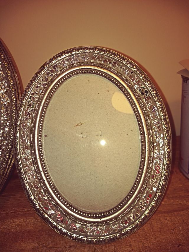 Marcos de fotos con incrustaciones de cristal