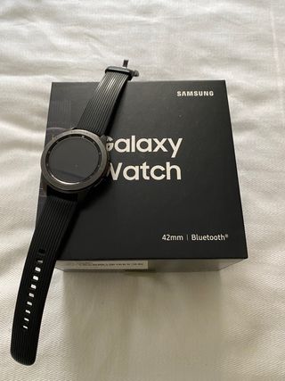 Samsung Galaxy Watch 42mm Bluetooth de segunda mano por 130 EUR en Ripollet  en WALLAPOP