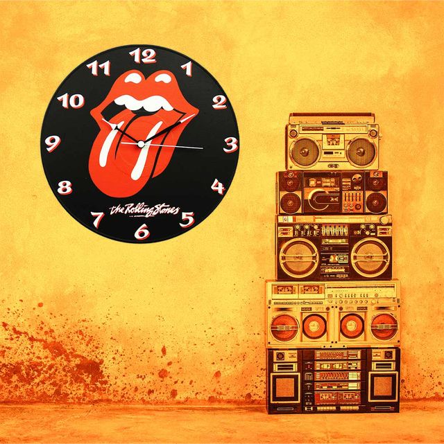 Reloj de Disco de Vinilo The Rolling Stones 3