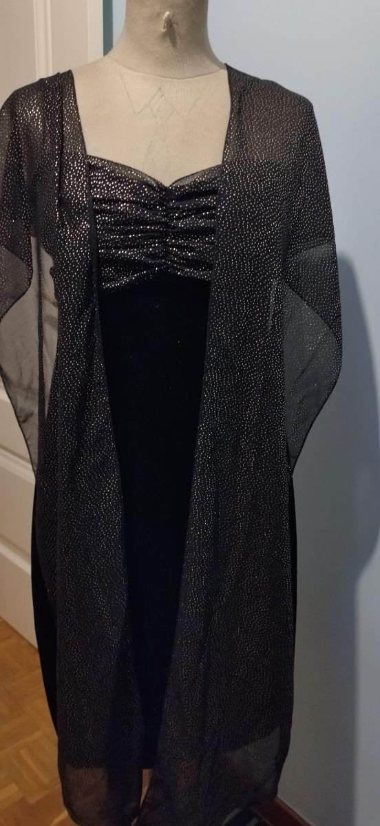 vestido de terciopelo