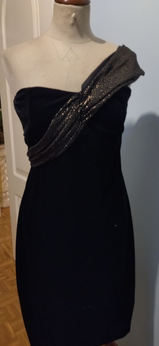 vestido de terciopelo