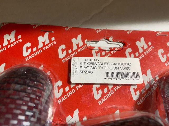 Cristales piaggio typhoon