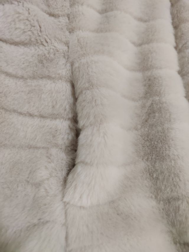 Chaqueta pelo, beige, nueva!